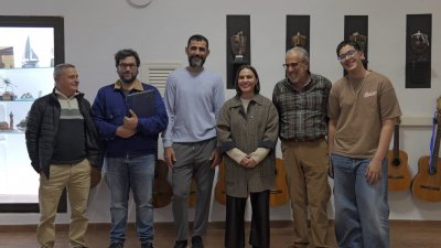 Visita de Migdalia Machín a Los Buches