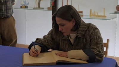 Visita de Migdalia Machín a Los Buches