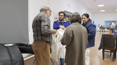 Visita de Migdalia Machín a Los Buches