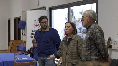 Visita de Migdalia Machín a Los Buches