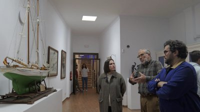 Visita de Migdalia Machín a Los Buches