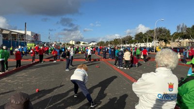 XXIV Torneo de Bola Canaria de Madera Abuelos Conejeros