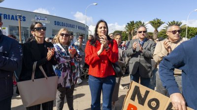 Protestas de pescadores en Lanzarote
