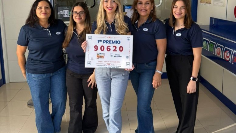 Administración número 1 de Lotería del Open Mall en Arrecife
