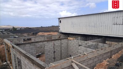 Viviendas sancionadas por construcciones en suelo rústico o protegido. Fotos: Cabildo de Lanzarote.