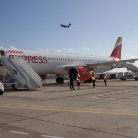 Avión Lanzarote de Iberia Express. Vuelos.