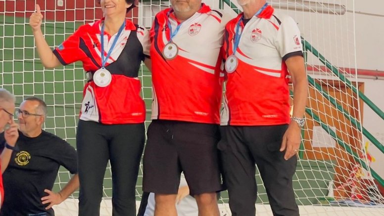 Sergio Hernández en el podio