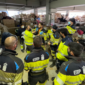 Preparativos para la búsqueda de desaparecidos