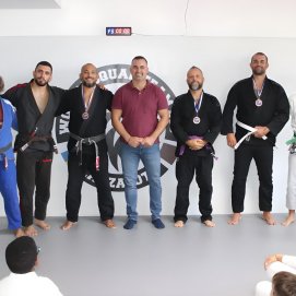 Jorge Iván Rodríguez, Jorge Gálvez y Acaymo Rodríguez se cuelgan medalla de bronce