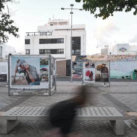 Imagen de la Plaza de El Almacén donde se celebra la Fiesta de la Fotografía