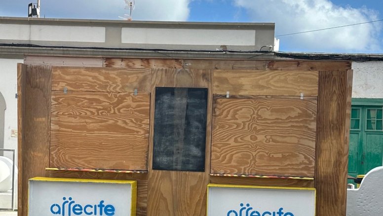 Uno de los ventorrillos de madera de Arrecife
