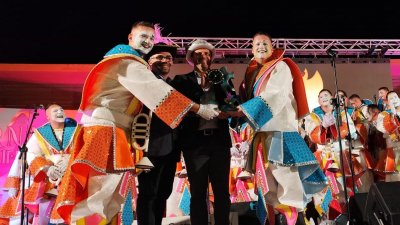 Los Tabletúos dan el pregón del Carnaval de Arrecife 2026. 