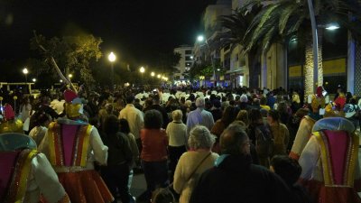 Los Tabletúos dan el pregón del Carnaval de Arrecife 2026. 