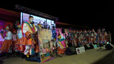 Los Tabletúos dan el pregón del Carnaval de Arrecife 2026. 