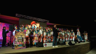 Los Tabletúos dan el pregón del Carnaval de Arrecife 2026. 