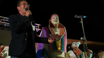 Los Tabletúos dan el pregón del Carnaval de Arrecife 2026. 