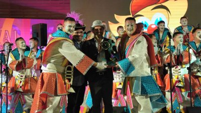 Los Tabletúos dan el pregón del Carnaval de Arrecife 2026. 