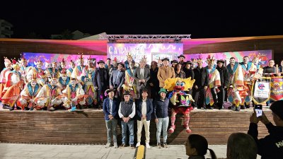 Los Tabletúos dan el pregón del Carnaval de Arrecife 2026. 