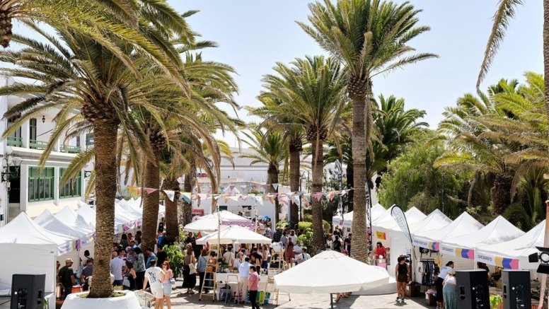 Feria de saldos de San Bartolomé en una edición anterior.