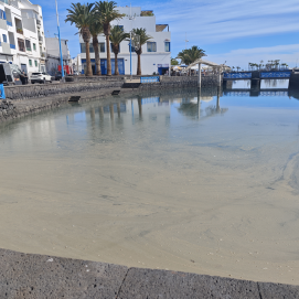 Suciedad en el Charco de San Ginés