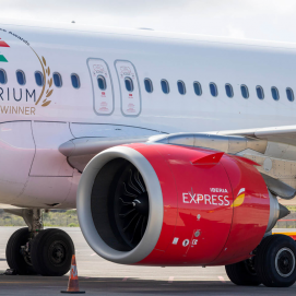 Avión de Iberia en Canarias