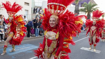 Coso de Carnaval de Arrecife, 2026 Fotos: Juan Mateos)