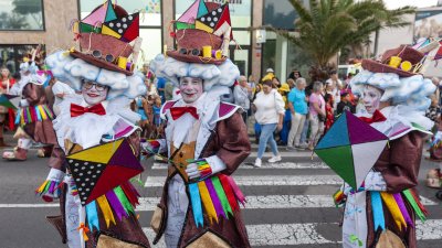 Coso de Carnaval de Arrecife, 2026 Fotos: Juan Mateos)