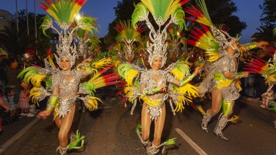 Coso de Carnaval de Arrecife, 2026 Fotos: Juan Mateos)