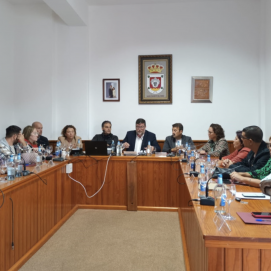 Pleno del Ayuntamiento de San Bartolomé.