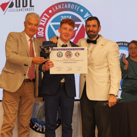 Uno de los ganadores del 'LXIX Concurso Nacional de Coctelería'
