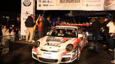 Banderazo de salida al Rallye Orvecame-Isla de Lanzarote y Trofeo Ciudad de Arrecife, 2026