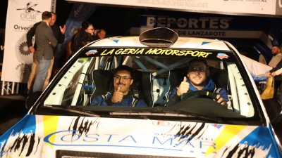 Banderazo de salida al Rallye Orvecame-Isla de Lanzarote y Trofeo Ciudad de Arrecife, 2026