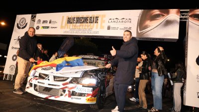 Banderazo de salida al Rallye Orvecame-Isla de Lanzarote y Trofeo Ciudad de Arrecife, 2026