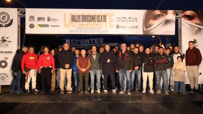 Banderazo de salida al Rallye Orvecame-Isla de Lanzarote y Trofeo Ciudad de Arrecife, 2026
