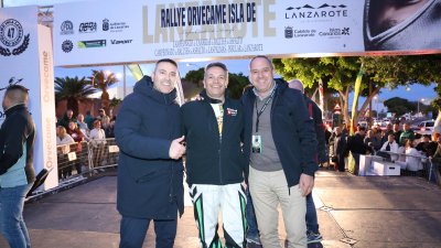 Banderazo de salida al Rallye Orvecame-Isla de Lanzarote y Trofeo Ciudad de Arrecife, 2026