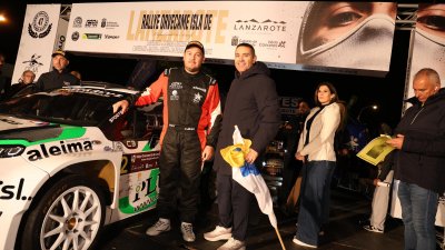 Banderazo de salida al Rallye Orvecame-Isla de Lanzarote y Trofeo Ciudad de Arrecife, 2026