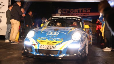 Banderazo de salida al Rallye Orvecame-Isla de Lanzarote y Trofeo Ciudad de Arrecife, 2026