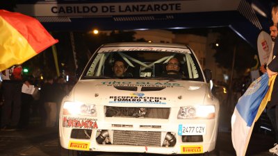 Banderazo de salida al Rallye Orvecame-Isla de Lanzarote y Trofeo Ciudad de Arrecife, 2026