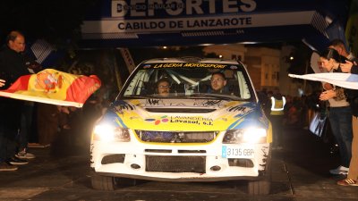 Banderazo de salida al Rallye Orvecame-Isla de Lanzarote y Trofeo Ciudad de Arrecife, 2026