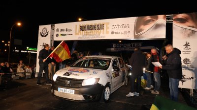 Banderazo de salida al Rallye Orvecame-Isla de Lanzarote y Trofeo Ciudad de Arrecife, 2026