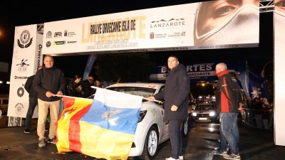 Banderazo de salida al Rallye Orvecame-Isla de Lanzarote y Trofeo Ciudad de Arrecife, 2026