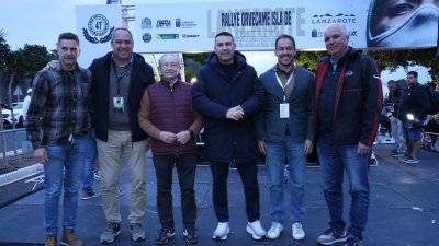 Banderazo de salida al Rallye Orvecame-Isla de Lanzarote y Trofeo Ciudad de Arrecife, 2026