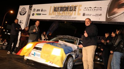 Banderazo de salida al Rallye Orvecame-Isla de Lanzarote y Trofeo Ciudad de Arrecife, 2026