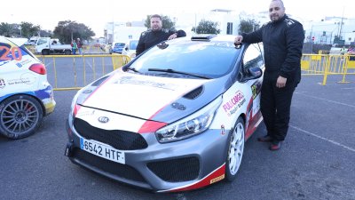 Alexey Lukyanyuk "vuela" con el Skoda en Lanzarote y gana su primer rallye del CCRA