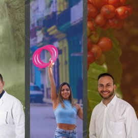 Fragmento del cartel promocional del encuentro. Emprendimiento. Demografía