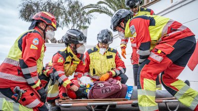 Simulacro del Consorcio de Seguridad y Emergencias de Lanzarote 
