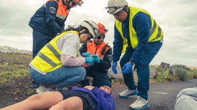 Simulacro del Consorcio de Seguridad y Emergencias de Lanzarote 