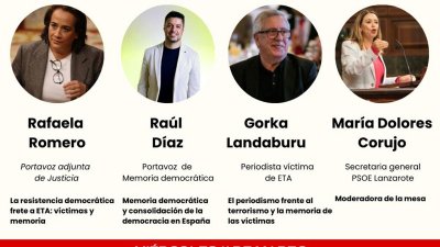 Cartel de la jornada de memoria democrática