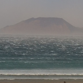 Imagen de Famara este lunes