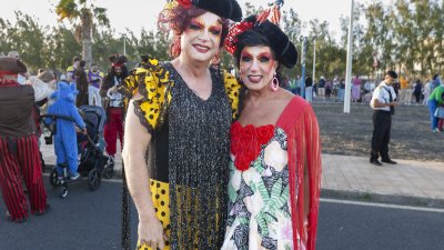 Coso del Carnaval de Playa Blanca. Foto: Juan Mateos